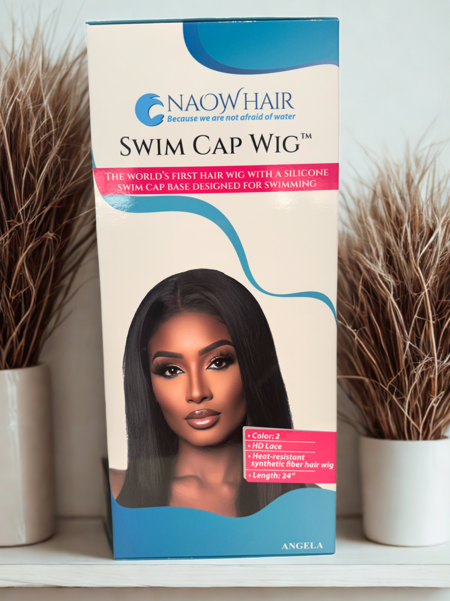 Angela - The Swim Cap Wig