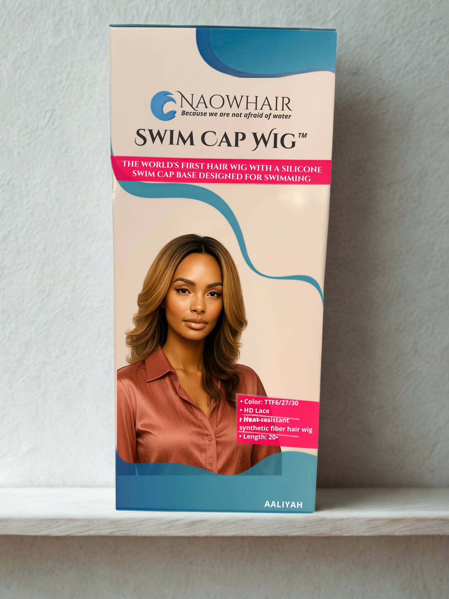 Aaliyah - The Swim Cap Wig