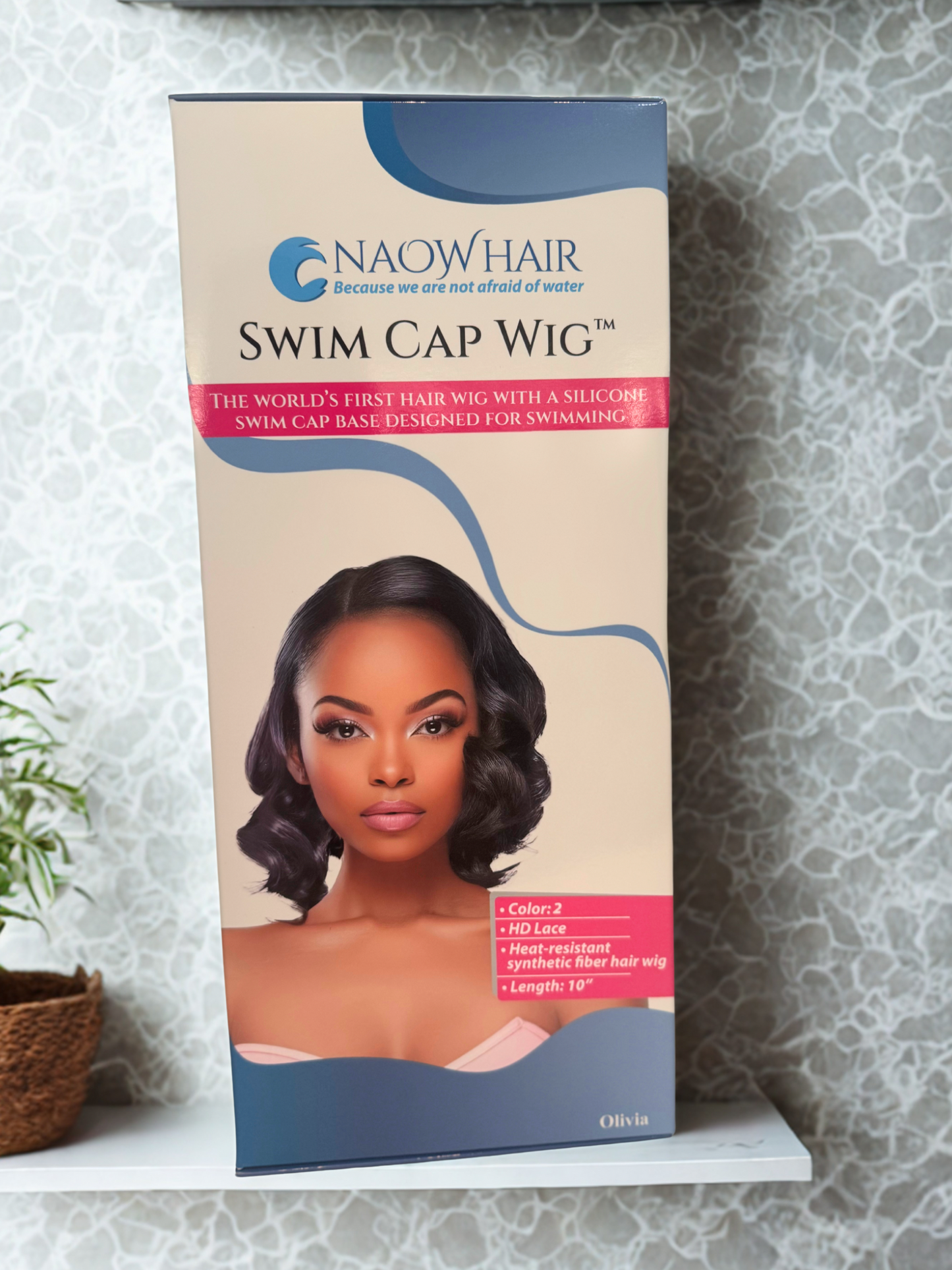 Olivia - The Swim Cap Wig