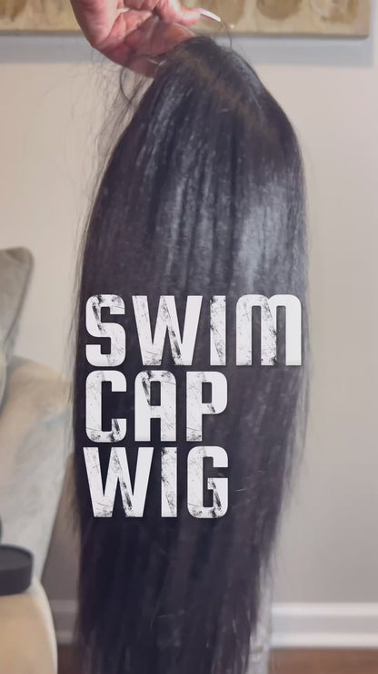 Angela - The Swim Cap Wig