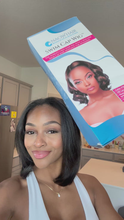 Olivia - The Swim Cap Wig